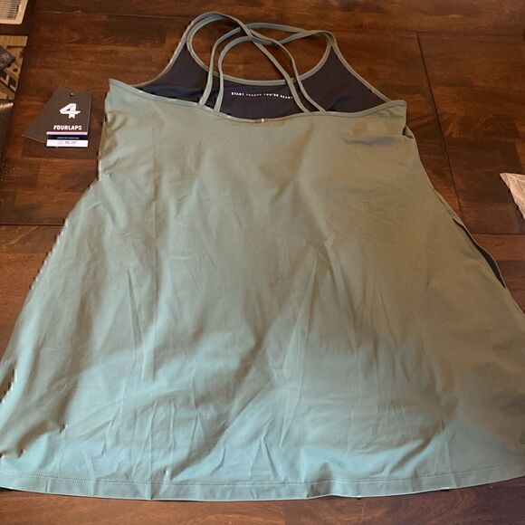 NWT 4 Laps Vitality Dress “Thyme” green - Picture 7 of 12